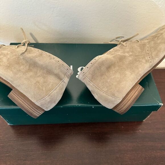 Paul Green EUC Handmade  7,5 US/5 UK/ 38Europe  Suede chukka  Boots Lace up - Picture 6 of 16